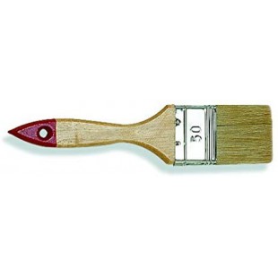 Color Expert 81266010 Pinceau qualite professionnelle Manche bois verni Bout Rouge 60 mm