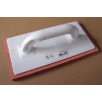 Schwammbrett-taloche schwammgummi caoutchouc orange 140 x 280 x 18 mm saillie