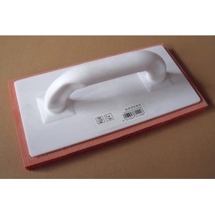 Schwammbrett-taloche schwammgummi caoutchouc orange 140 x 280 x 18 mm saillie