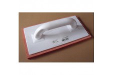 Schwammbrett-taloche schwammgummi caoutchouc orange 140 x 280 x 18 mm saillie