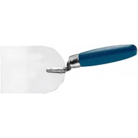 Stuckateurspachtel spatule en acier inoxydable 80 mm