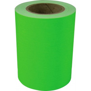 RNK CT1938 Rouleau de notes adhesives Vert fluo 60 mm x 10 m