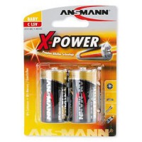 ANSMANN Paquet 5015623 X-Power Super Alkaline Baby C LR14 / 2