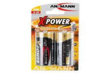 ANSMANN 5015633 X-Power Super Alkaline batterie LR20 Mono D / 2-pack