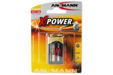 Ansmann Pile Alcaline Block 9V unite Xpower