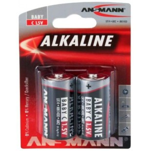 Ansmann - Alcaline Red Line LR 14 C Blister de 2