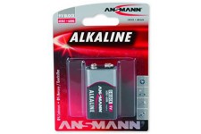 Ansmann - Alcaline Red Line Bloc 9V E Blister de 1