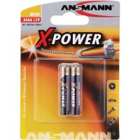 pile alcaline "X-POWER" AAAA, en blister de 2