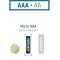 Pile nickel-zinc ANSMANN AAA 1,6V 900mWh (550mAh) pile micro NiZn/Ni-Zn AAA batteries rechargeables AAA - remplacement pour batt