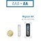 Pile nickel-zinc ANSMANN AA 1,6V 2500mWh (1600mAh) pile Mignon NiZn/Ni-Zn AA batteries rechargeables AA - remplacement pour batt