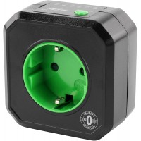 ANSMANN AES1 Countdown Timer Prise de courant a  economie d'energie avec minuterie pour l'interieur. Duree de fonctionnement de 