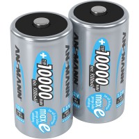 Best Price Square Battery, NIMH, D 10000MAH 2PK 5030642 by ANSMANN