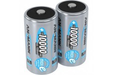 Best Price Square Battery, NIMH, D 10000MAH 2PK 5030642 by ANSMANN