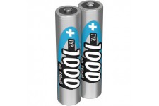 ANSMANN Micro AAA Batterie 1000mAh NiMH Camera tres capacitif numerique professionnel Batterie (2 pack)