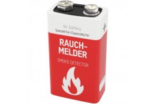 Detecteur de fumee ANSMAN bloc batterie 9V Extreme Lithium - 6AM6 (1 unite)