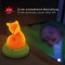 ANSMANN veilleuse bebe & enfant LED renard - douceur lumiere sommeil avec Touch Sensor & Timer - ideal comme aide sommeil, lampe