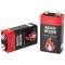 2x detecteur de fumee ANSMANN bloc batterie 9V - bloc electrique alcalin