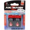 2x detecteur de fumee ANSMANN bloc batterie 9V - bloc electrique alcalin