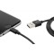 Cable de donnees et de charge Lightning ANSMANN/ Certifie Apple MFI / Cable tres flexible en plastique TPE / compatible Apple iP
