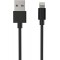 Cable de donnees et de charge Lightning ANSMANN/ Certifie Apple MFI / Cable tres flexible en plastique TPE / compatible Apple iP