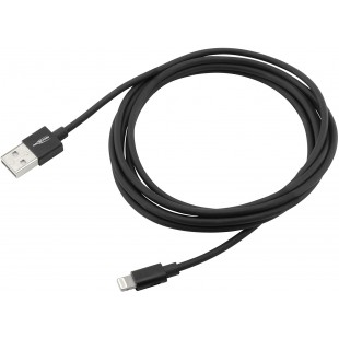 Cable de donnees et de charge Lightning ANSMANN/ Certifie Apple MFI / Cable tres flexible en plastique TPE / compatible Apple iP