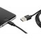 Cable de donnees et de charge Lightning ANSMANN/ Certifie Apple MFI / Cable tres flexible en plastique TPE / compatible Apple iP