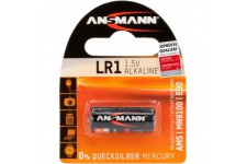 ANSMANN piles alcalines LR1 (1,5 V) pour ouvre-porte de garage, alarme, declenchement a  distance pour l'appareil photo, Meters,