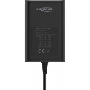 Ansmann 1201-0023 Adaptateur de Puissance & onduleur Interieure 12 W Noir