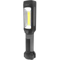 ANSMANN Lampe d'atelier LED avec 230 lumens - Lampe de travail sans fil, flexible & magnetique - Lampe d'inspection a