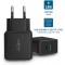 ANSMANN Chargeur USB 18W avec Power Delivery & Quick Charge 3.0 Noir