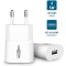 ANSMANN Chargeur USB 1 Port 5 W - Chargeur USB avec controle de Charge Intelligent pour Smartphone, Tablette, GoPro, liseuse ele