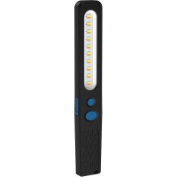 ANSMANN LED lampe d'atelier WL390R, lampe de travail sans fil, rechargeable, avec aimants de maintien, parfaite pour