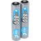 ANSMANN piles rechargeables AAA, 1,2V / 800mAh, NiMH - avec technologie maxE pour les appareils a  forte consommation d'energie 