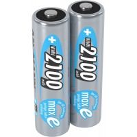 ANSMANN Mignon AA MaxE Tipo 2100mAh Batteria Ricaricabile ad Alta Capacita 2x Mignon AA HR6