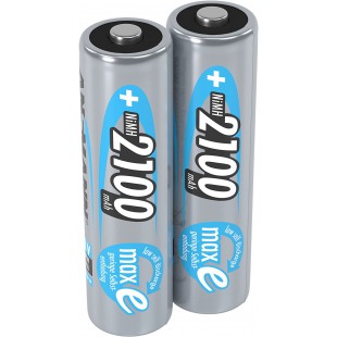 ANSMANN Mignon AA MaxE Tipo 2100mAh Batteria Ricaricabile ad Alta Capacita 2x Mignon AA HR6