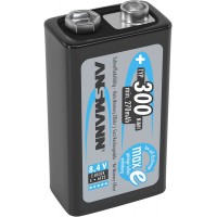 Best Price Square Battery, 9V 300MAH PRECHARGED 1PK 5035453 by ANSMANN