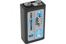 Best Price Square Battery, 9V 300MAH PRECHARGED 1PK 5035453 by ANSMANN