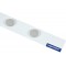 Magnetoplan Kit de Barrettes Magn?Tiques 1000 X 50Mm Blanc