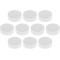 Magnetoplan Magnum Lot de 10 supports magnetiques 34 mm blanc
