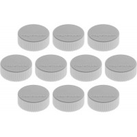 magnetoplan Support magnetique Magnum, 34 mm, lot de 10 gris