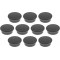 Magnetoplan Discofix Aimant Rond"Color" Noir