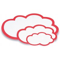 Magnetoplan Petites Cartes de Presentation 420 X 250 Mm Couleur: Blanc/Rouge Contenu: 20 Pieces (111152003)