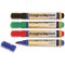 magnetoplan de snowboard et flipchartmarke Lot de 4 noir