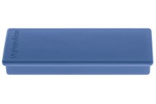 1665114 rectangulaire Aimant, bleu fonce