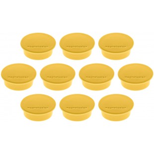 Magnetoplan Discofix Aimant Rond"Color" Jaune