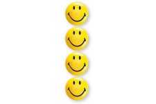 AIMANTS SMILEY 4X 40MM 4013695028460 0001