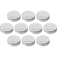 Ergo Aimants Medium, diametre 30 x 8 mm, lot de 10 silber