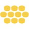 Ergo Aimants Medium, diametre 30 x 8 mm, lot de 10 jaune dore