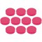 Ergo Aimants Medium, diametre 30 x 8 mm, lot de 10 rose bonbon