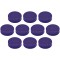 Ergo Aimants Medium, diametre 30 x 8 mm, lot de 10 violett